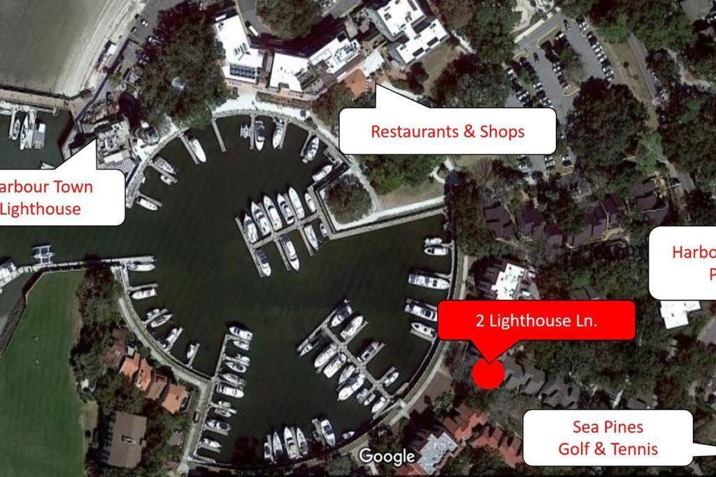 In The Heart Of Harbour Town 2Br 2Ba Pool Access Close To Beach Hilton Head Island Kültér fotó
